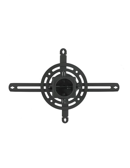 SOPORTE UNIVERSAL DE TECHO GIRATORIO 360º E INCLINABLE PARA PROYECTOR NEGRO